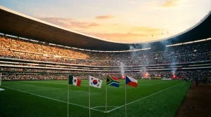 Gruppe A i VM 2026 med Mexico, Sor-Korea, Sor-Afrika og Tsjekkia