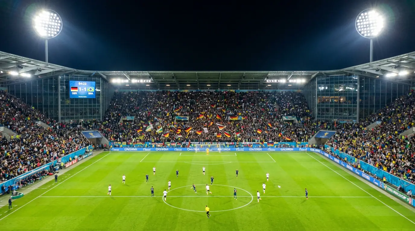 Kampprogram for VM 2026 med oversikt over gruppespill og sluttspill i USA, Mexico og Canada