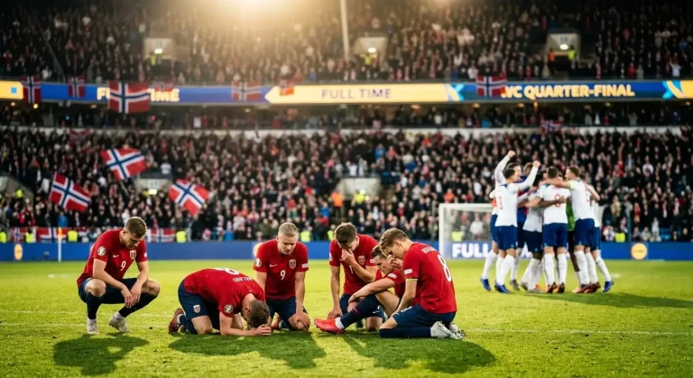 Norge – England rekap: kvartfinalen endte 1–2 etter ekstraomganger