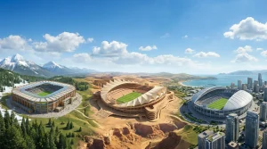 VM 2026 turneringsformat med 48 lag og fotballstadion i USA
