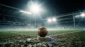 Dark horses og overraskelseskandidater for VM 2026 med fotballstadion
