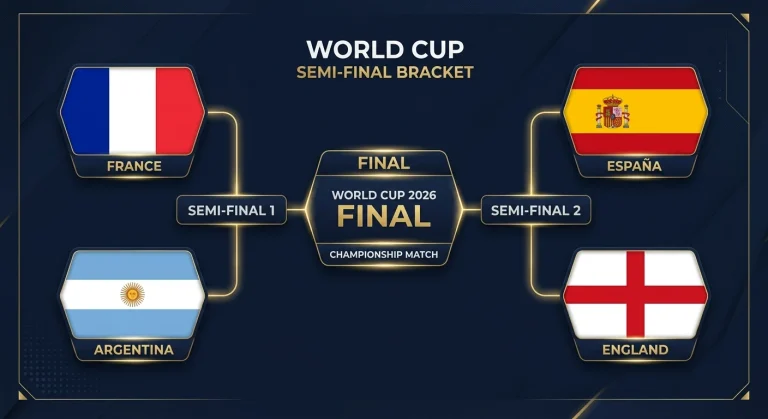 VM-semifinale odds 2026: Frankrike, Spania, England og Argentina
